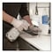Gloveworks By Ammex Disposable Gloves, 4 mil Palm, Latex, Powder-Free, M, 1000 PK, Ivory TLF44100 - alternate 5